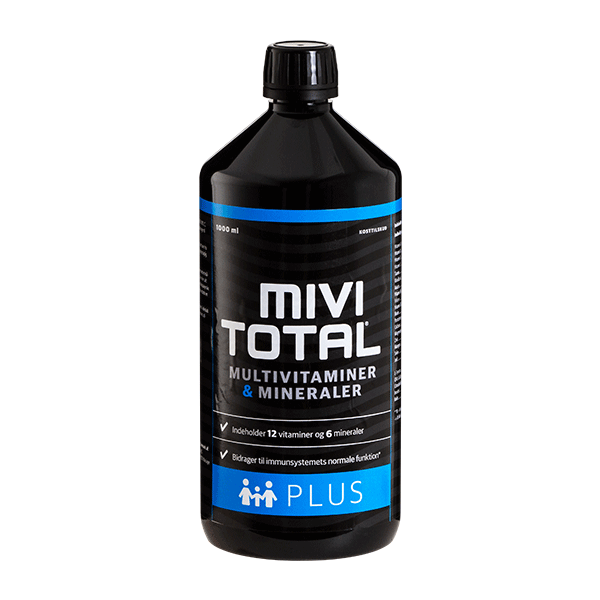 Mivi Total Plus Multivitaminer & Mineraler 1 liter