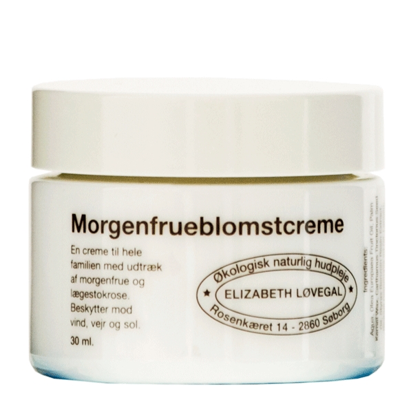 Morgenfrueblomst Creme Elizabeth Løvegal 30 ml