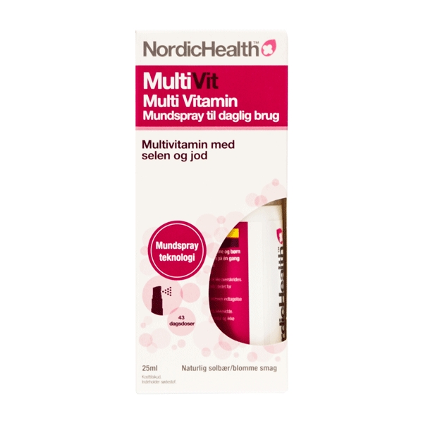 Multi Vitamin Mundspray NordicHealth 25 ml