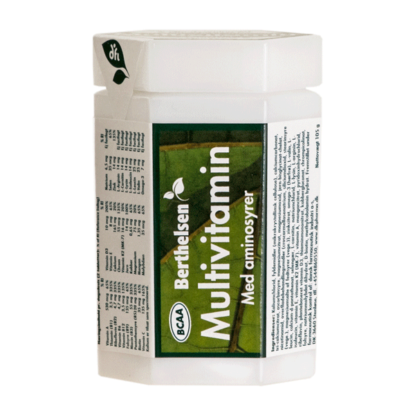 Multivitamin Berthelsen 90 vegetabilske tabletter