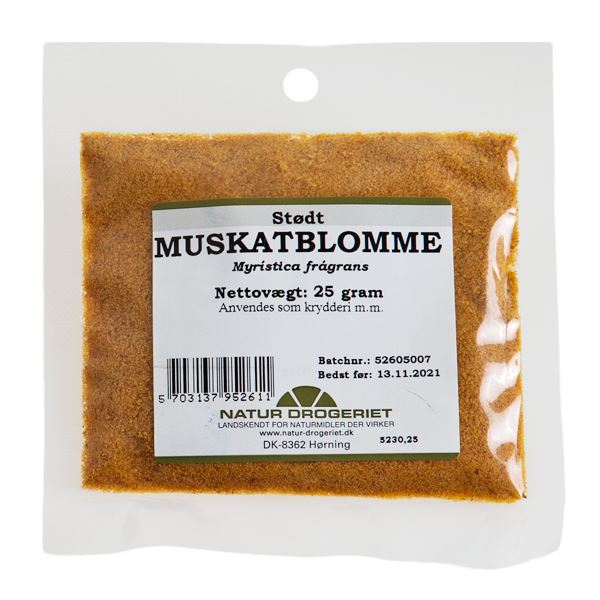 Muskatblomme Stødt 25 g