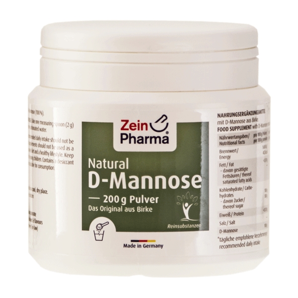 Natural D-Mannose Zein Pharma 200 g