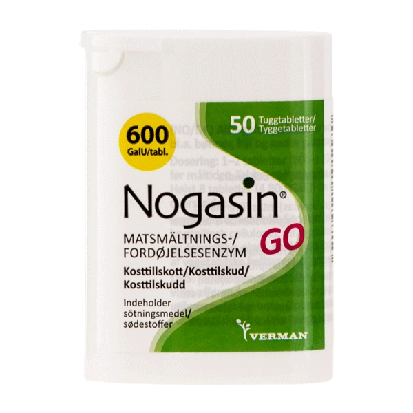 Nogasin GO 50 tyggetabletter