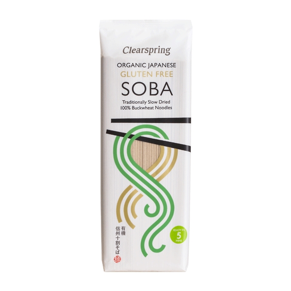 Nudler Buckwheat Soba Clearspring 200 g økologisk