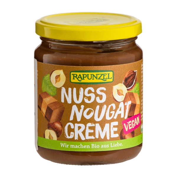 Nuss Nougat Creme Rapunzel 250 g økologisk