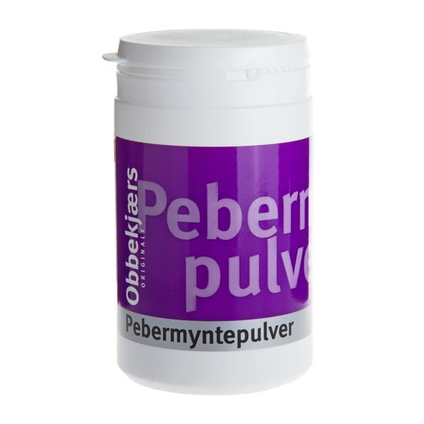 Obbekjærs Originale Pebermyntepulver 170 g