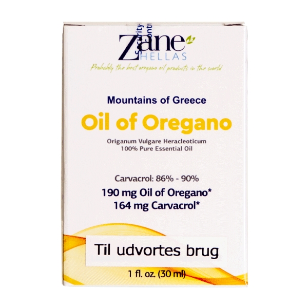 Oil of Oregano 100 % ren Zane Hellas 30 ml