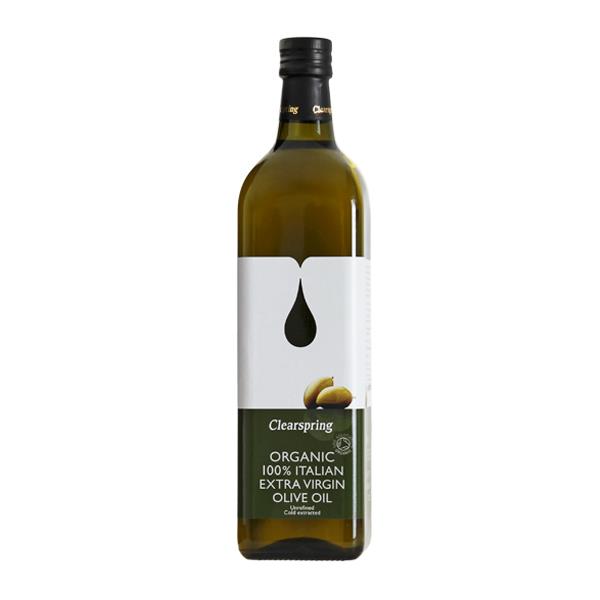 Olive Oil Extra Virgin Clearspring 1 liter økologisk