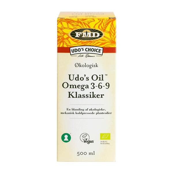 Omega 3-6-9 Klassiker Udo\'s Oil 500 ml økologisk