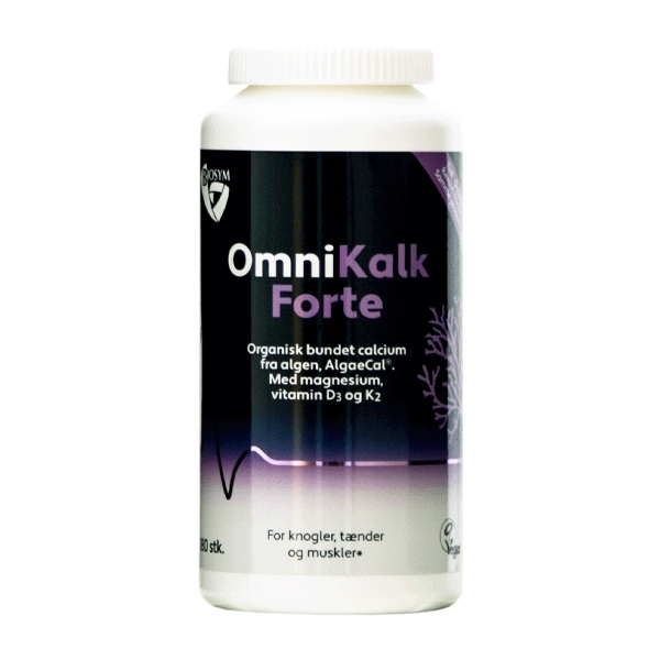 OmniKalk Forte 180 vegetabilske kapsler