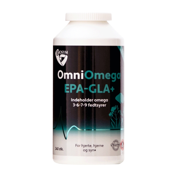 OmniOmega EPA-GLA+ 240 kapsler