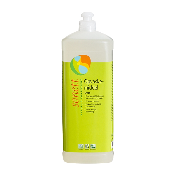 Opvaskemiddel Citron Sonett 1 liter