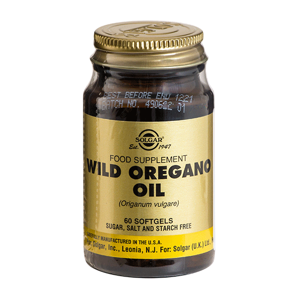 Oregano Oil Wild Solgar 60 softgels