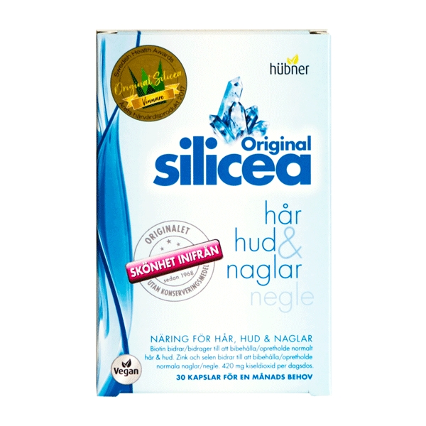 Original Silicea Hud, Hår & Negle 30 vegetabilske kapsler