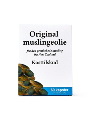 Muslingeolie Original 60 kapsler 