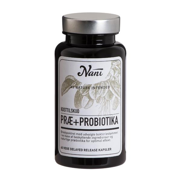 Præ + Probiotika Nani 60 kapsler