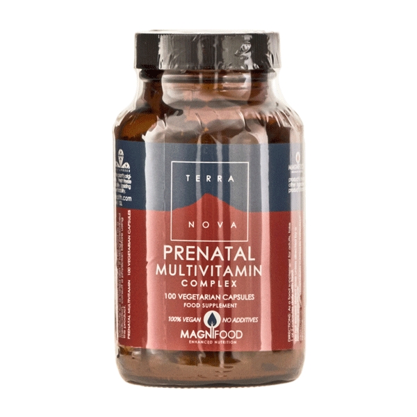 Prenatal Multivitamin Complex Terranova 100 kapsler