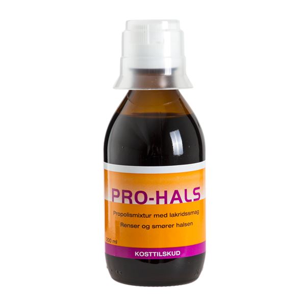 Pro-Hals Propolismixtur med Lakridssmag 200 ml