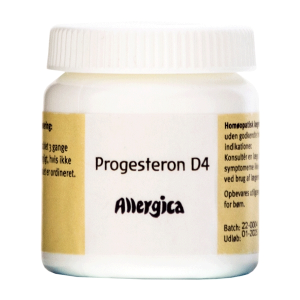 Progesteron D4 Plantamed 90 tabletter