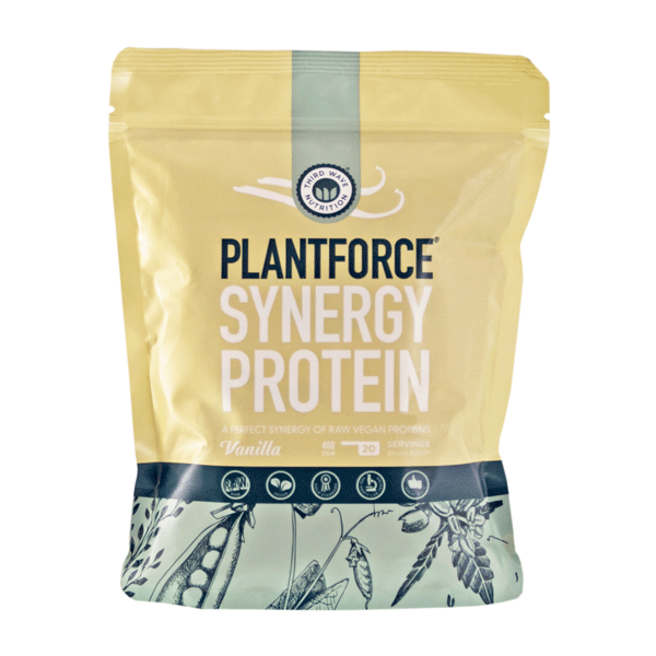 Protein Vanilla Synergy Plantforce 400 g