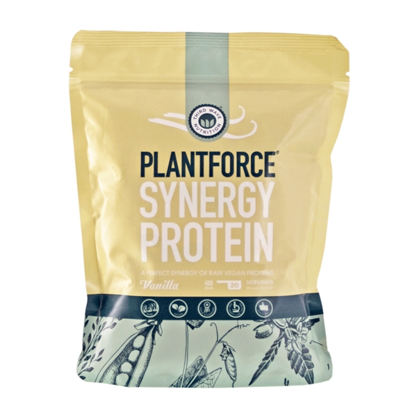 Protein Vanilla Synergy Plantforce 400 g
