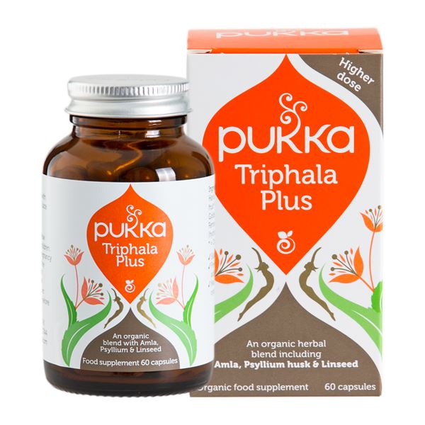 Triphala Plus Pukka 60 kapsler økologisk