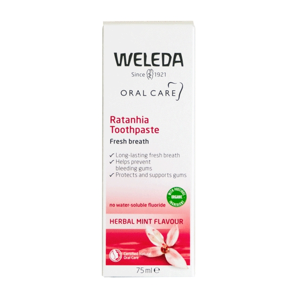 Ratanhia Toothpaste Weleda 75 ml