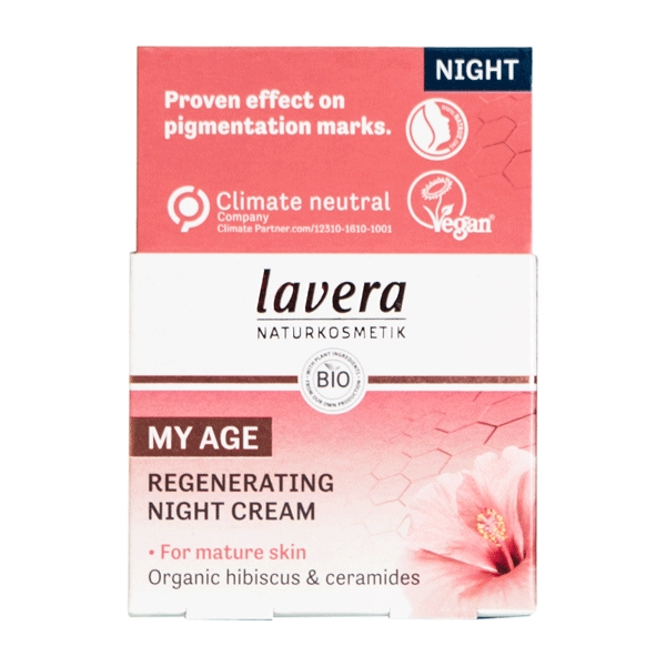 Regenerating Night Cream My Age Lavera 50 ml