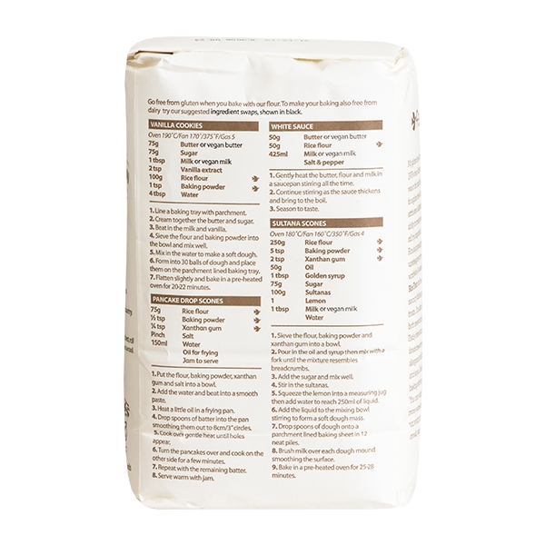 Rice Flour Doves Farm glutenfri 1 kg