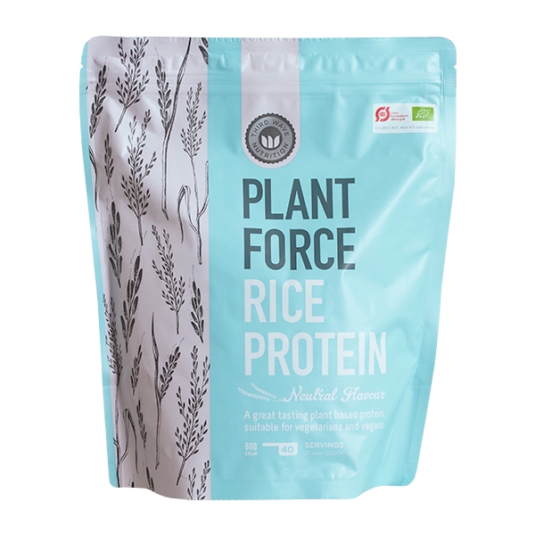 Rice Protein Neutral Plantforce 800 g økologisk