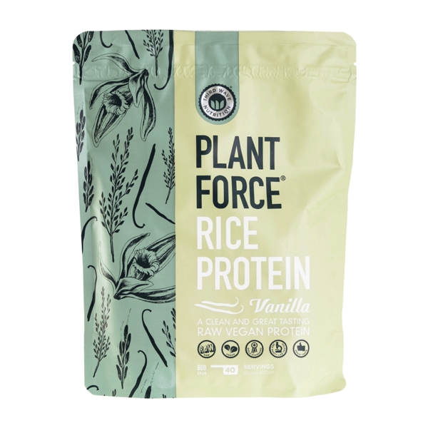 Rice Protein Vanilla Plantforce 800 g