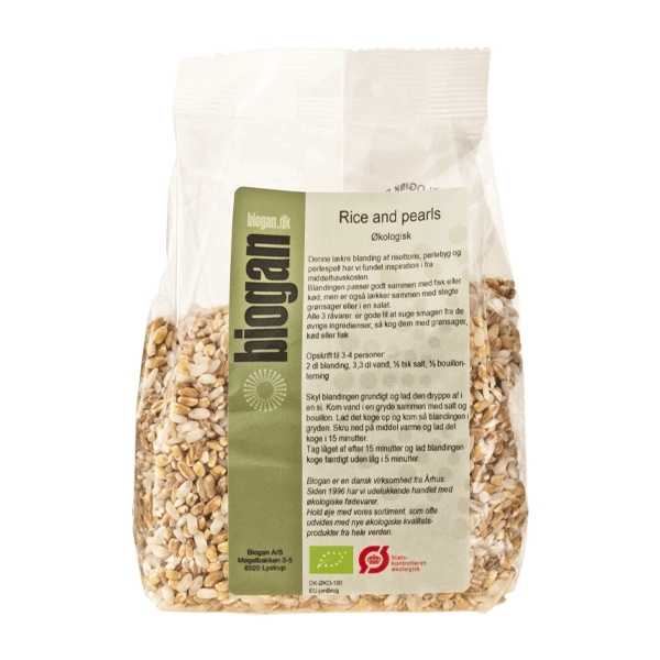 Rice and Pearls Biogan 500 g økologisk