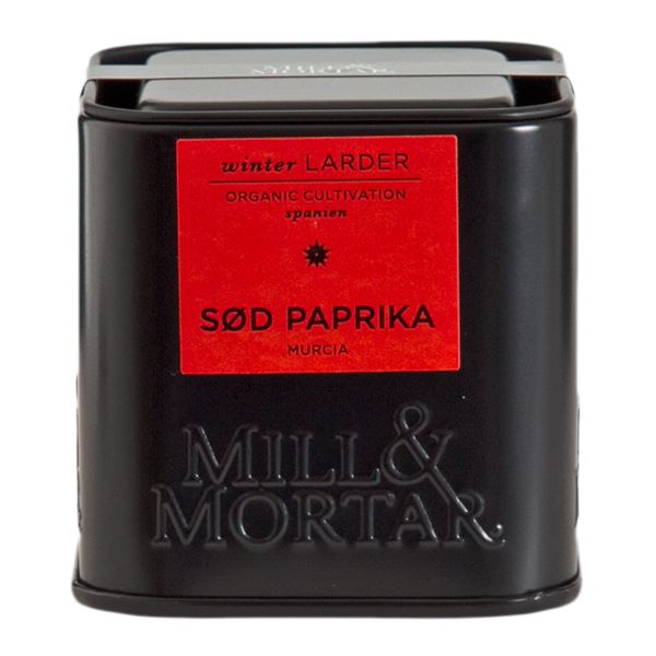 Sød Paprika Pulver Murcia Mill & Mortar 50 g økologisk