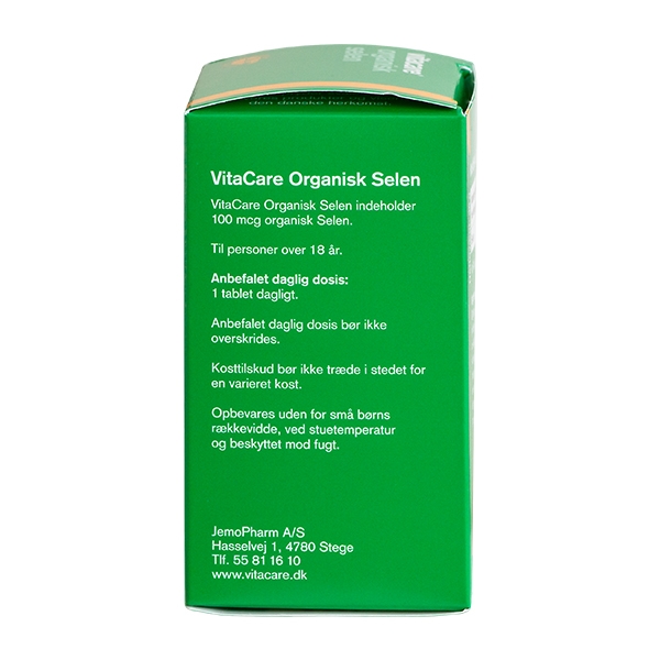 Selen Organisk VitaCare tabletter