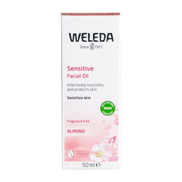 Sensitive Facial Oil Almond Weleda 50 ml