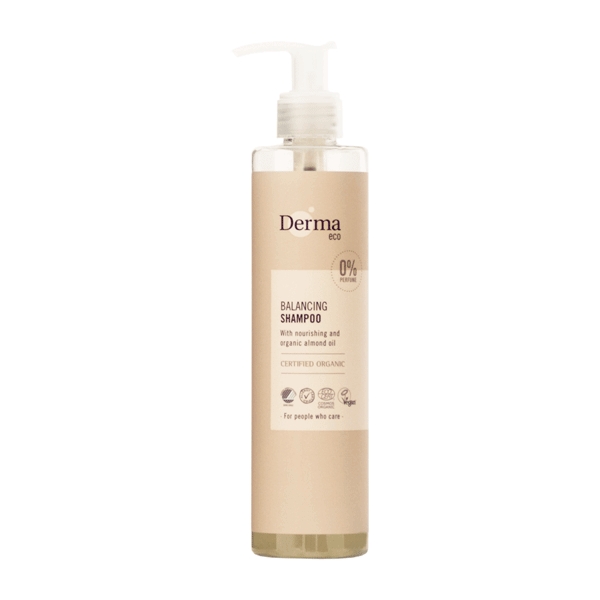 Shampoo Balancing Derma Eco 250 ml økologisk