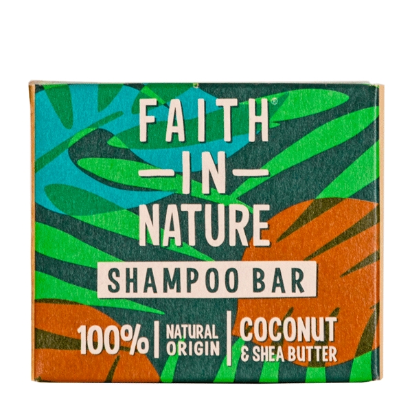 Shampoo Bar Coconut & Shea Butter Faith in Nature 85 g