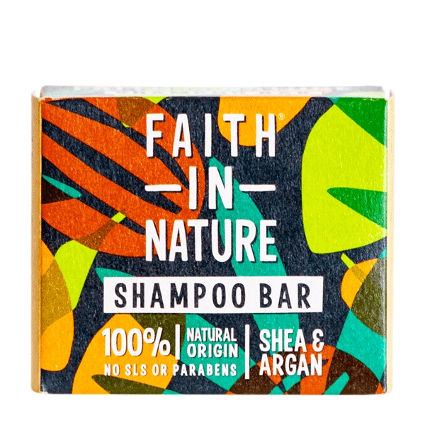Shampoo Bar Shea & Argan Faith in Nature 85 g
