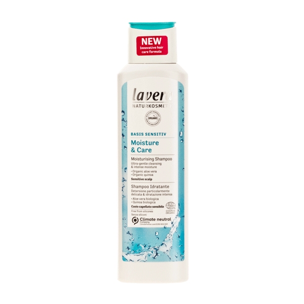 Shampoo Moisture & Care Sensitiv Lavera 250