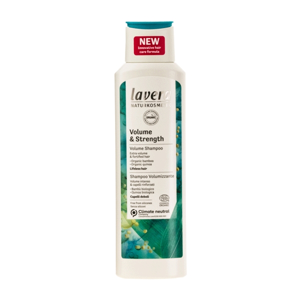 Shampoo Volume & Strength Lavera 250 ml