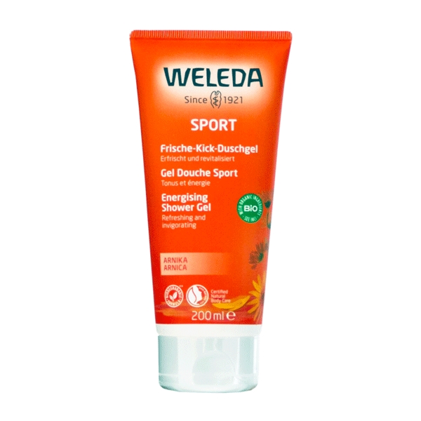 Shower Gel Energising Sport Weleda 200 ml