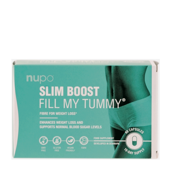 Slim Boost Fill My Tummy Nupo 60 vegetabilske kapsler