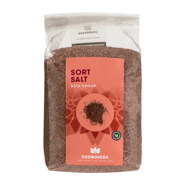 Sort Salt Ayurveda Cosmoveda 500 g
