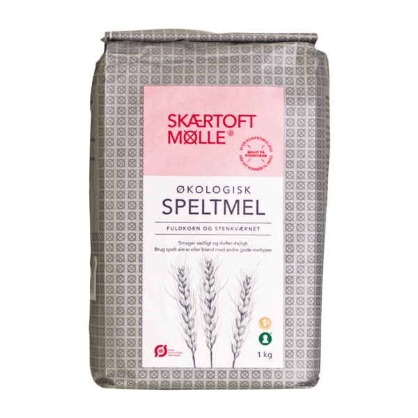 Speltmel Fuldkorn Skærtoft Mølle 1 kg økologisk