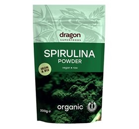 Spirulina Powder Dragon 200 g økologisk