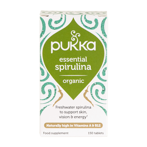 Spirulina Essential Pukka 150 tabletter økologisk
