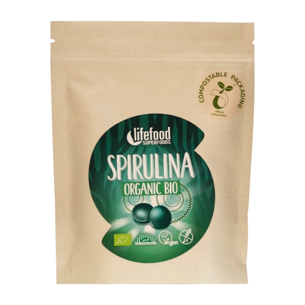 Spirulina Raw LifeFood 360 tabletter økologisk