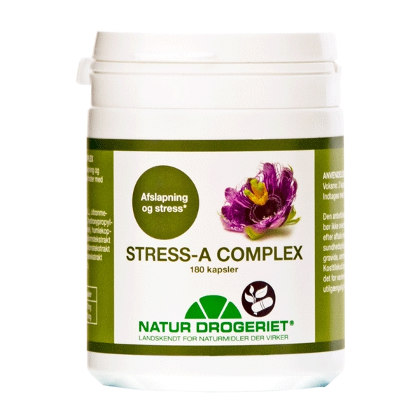Stress-A Complex 180 vegetabilske kapsler