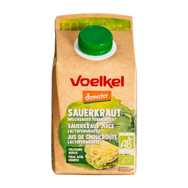 Surkålssaft Voelkel demeter 500 ml økologisk