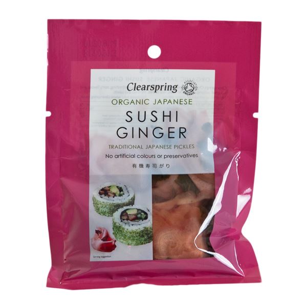 Sushi Ginger Clearspring 50 g økologisk